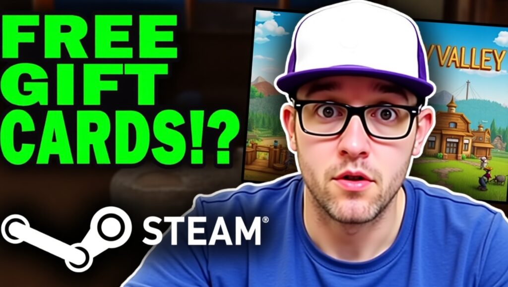 Earn Free Steam Gift Cards in 2025: 100% Working Methods Revealed!