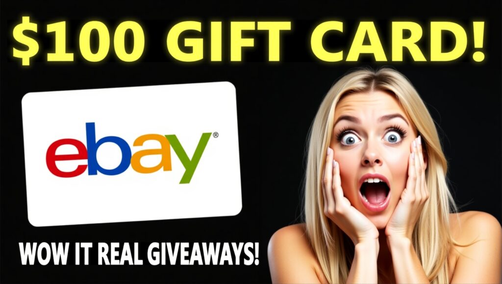 Win Big: How to Get Free eBay Gift Cards with Real Giveaways